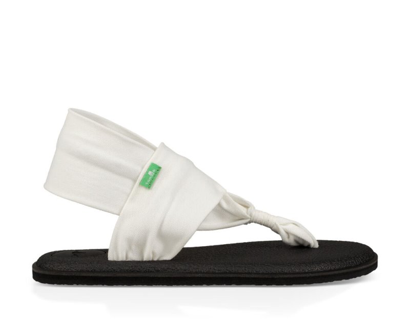 Sanuk Yoga Sling 2 Women\'s Sandals White | Canada 24GSO